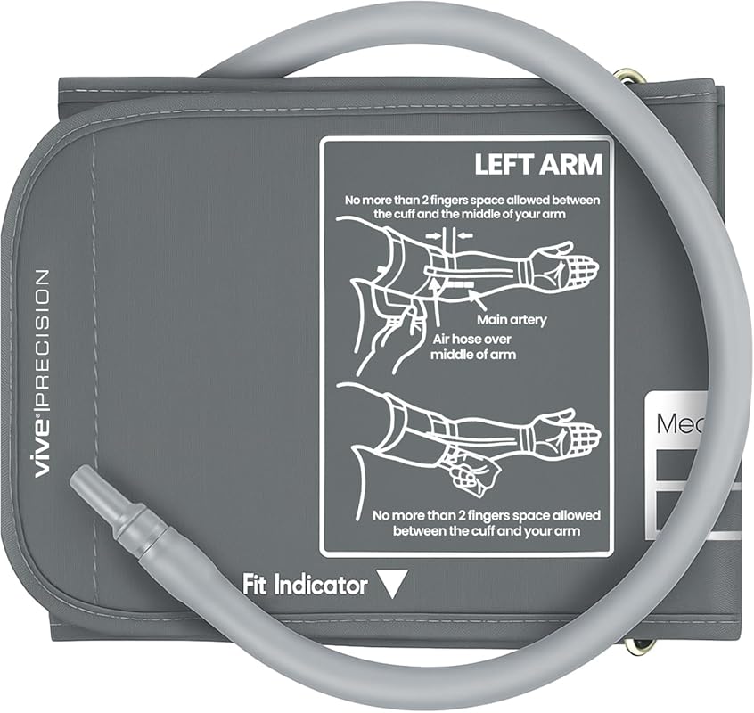 Vive Precision Replacement Blood Pressure Cuff – Universal Medium Size