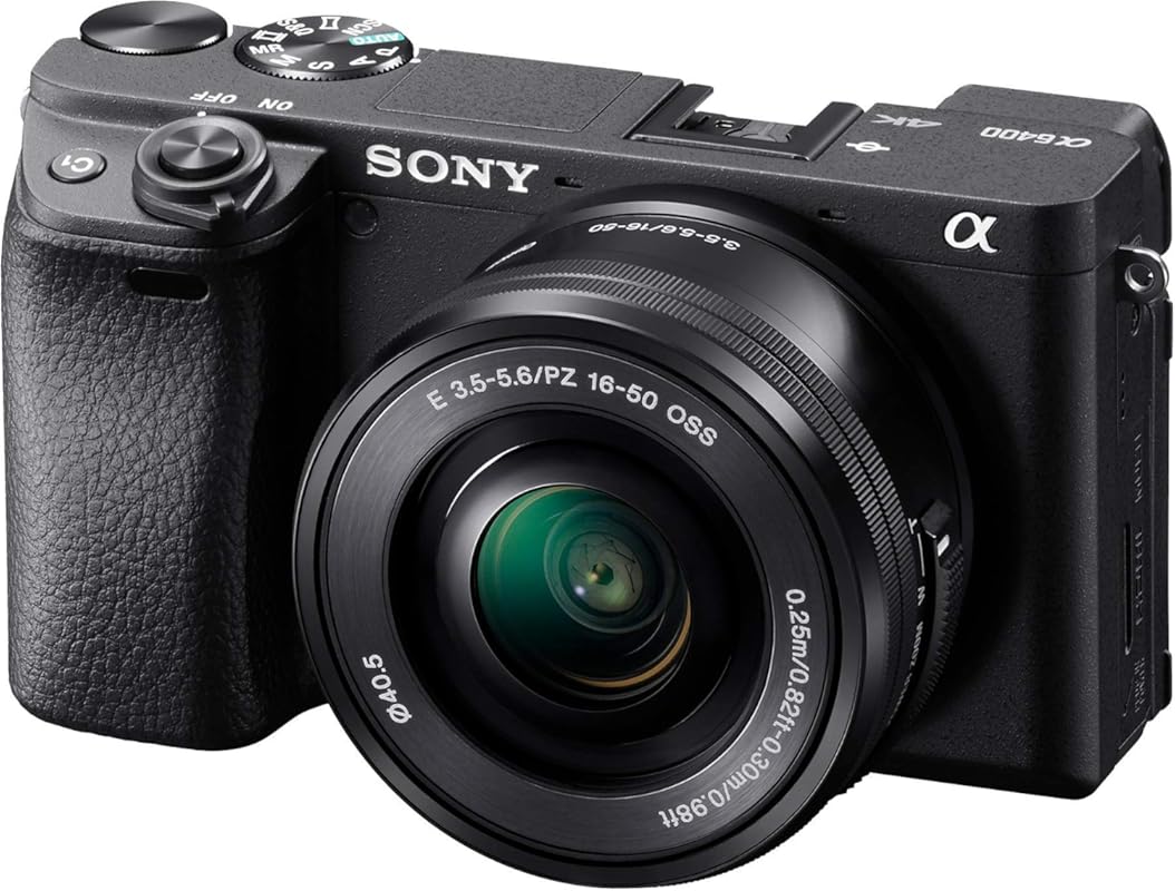 Sony Alpha a6400 Mirrorless Camera – APS‑C 24.2 MP, Real‑Time Eye AF,