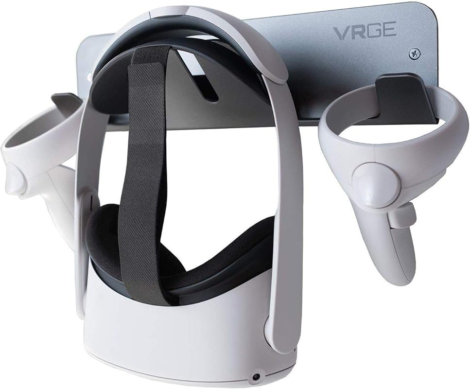 VRGE Wall Mount Storage Stand – Universal Hook for Meta/Oculus Quest 2