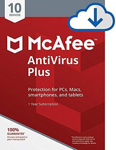 McAFEE Antivirus Plus 2026, Real‑Time Protection for Windows PCs, Easy