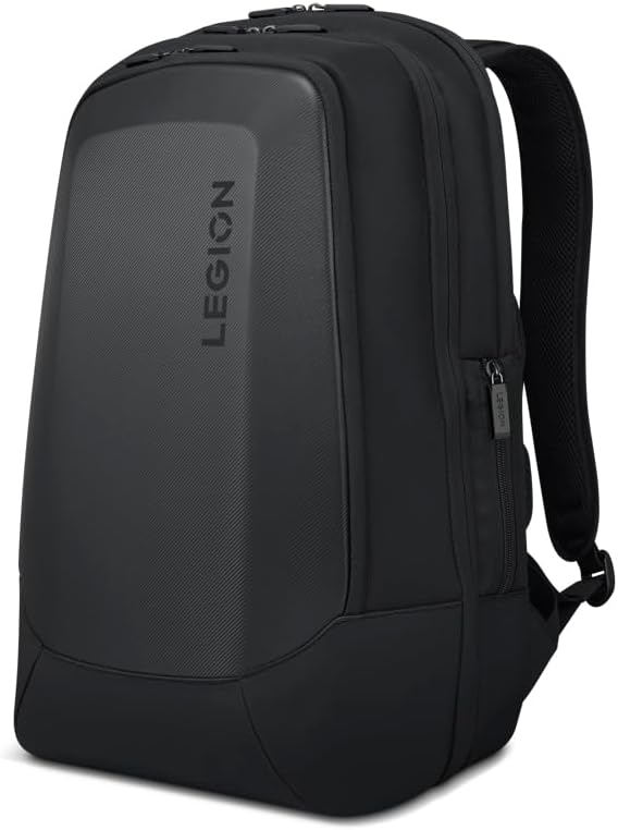 Lenovo Legion 17 Armored Gaming Backpack, double‑layered EVA front sh