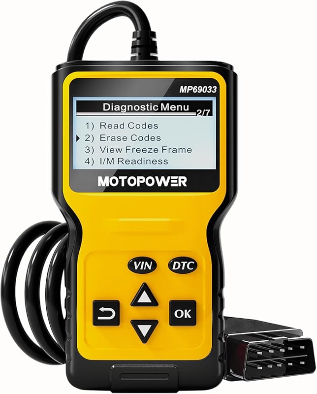 MOTOPOWER MP69033 Yellow OBD2 Scanner