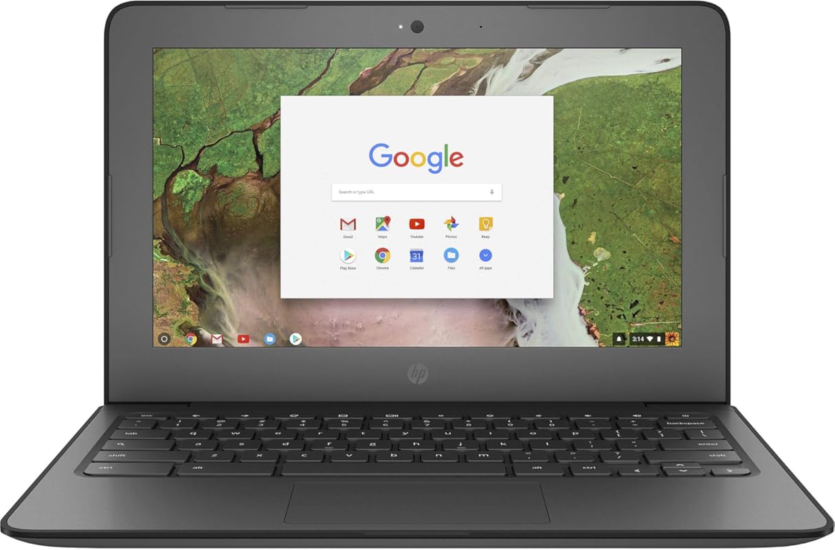 HP Chromebook 11 G6 EE, 11.6‑Inch, Intel Celeron 1.10 GHz, 4 GB RAM, 16 GB Storage, Chrome OS (Renewed)
