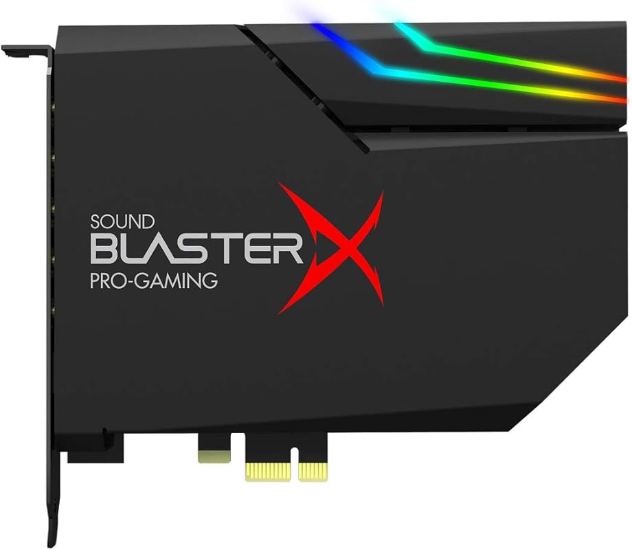 Creative Sound BlasterX AE‑5 Plus SABRE32‑class PCIe Sound Card – 32‑b
