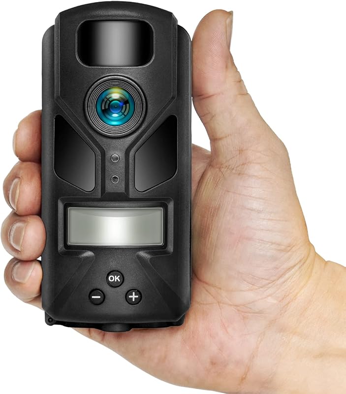 Outdoor Expert 20MP Mini Trail Camera, 1080p Hunting Cam with No‑Glow