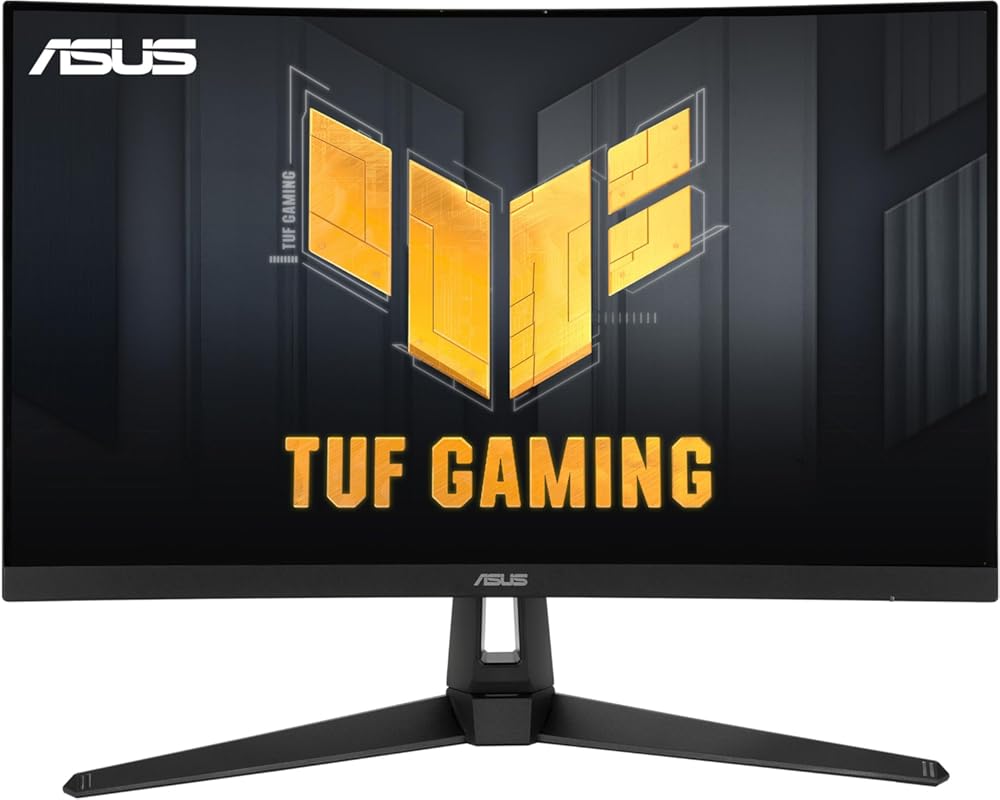 ASUS TUF Gaming VG27VH1B 27‑inch Curved Full HD Monitor 165Hz, 1ms MBR