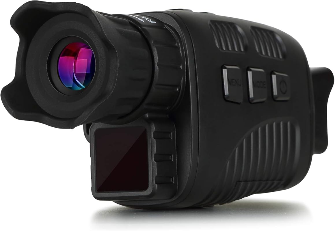 Digital Real Night Vision Monocular Goggle with Infrared, 4× Digital Z