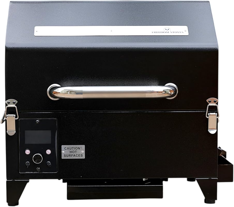 Freedom Stoves Portable Electric Smoker Grill – 12V/120V Dual Voltage 
