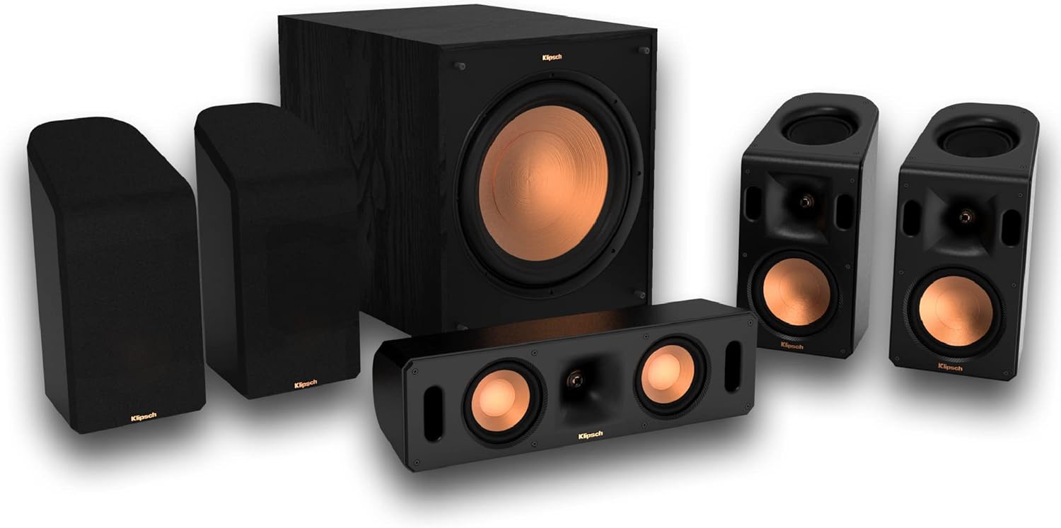 Klipsch Reference Cinema Dolby Atmos 5.1.4 Home Theater System – Premi
