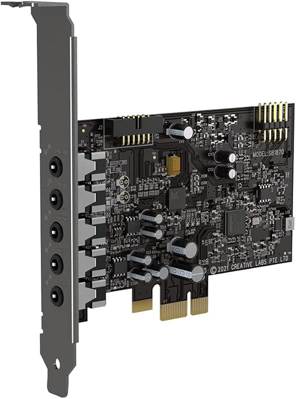 Creative Sound Blaster Audigy Fx V2 PCIe Sound Card – Upgradable Hi‑Re