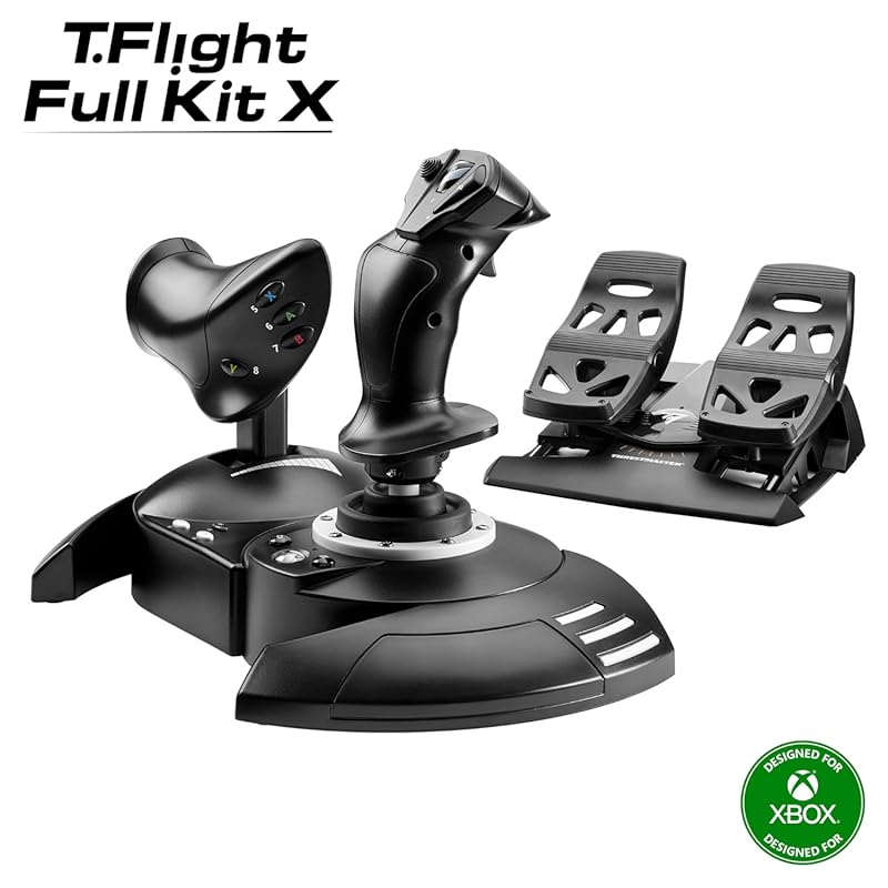 Thrustmaster T‑Flight Full Kit – Complete Xbox Series X|S & PC flight 