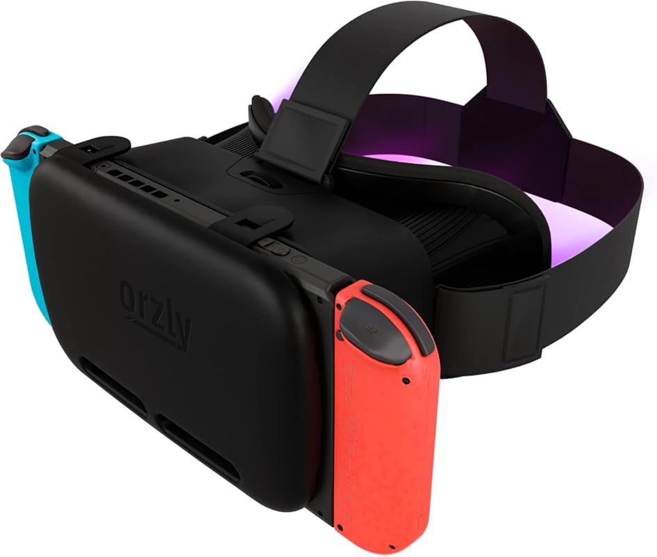 Orzly VR Headset for Nintendo Switch – Adjustable Lens, Labo VR Compatible