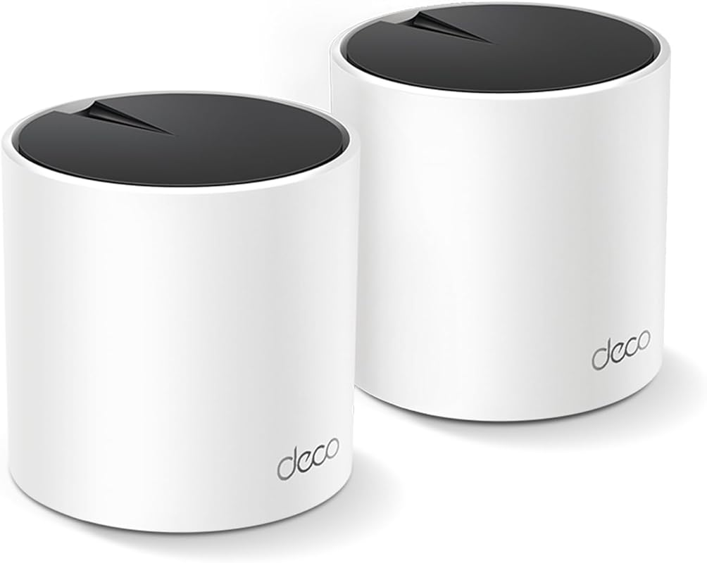 TP-Link Deco X55 AX3000 WiFi 6 Mesh System – 2‑Pack, 4,500 sq ft Cover
