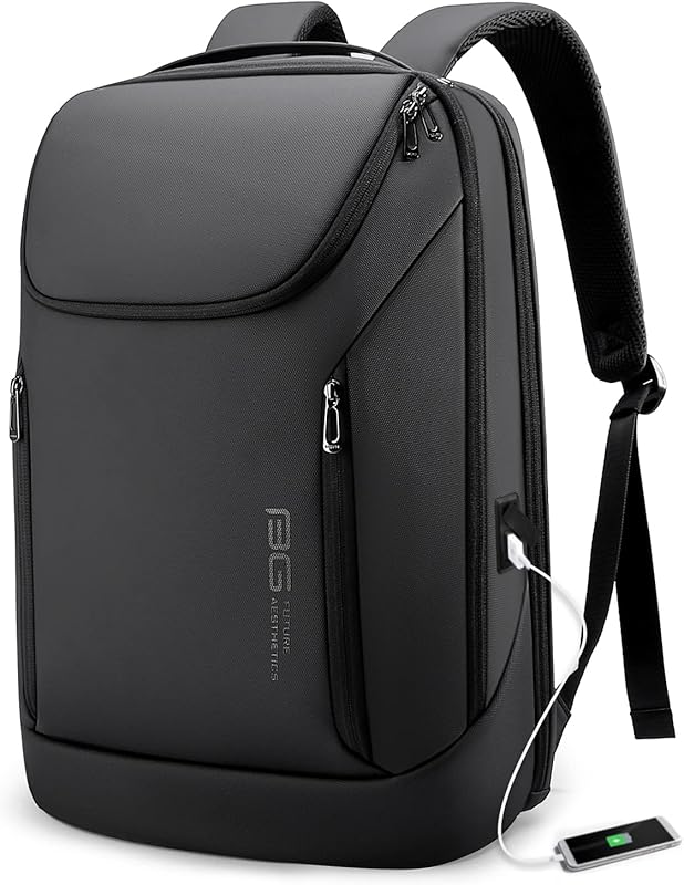 BANGE Business Smart Waterproof Backpack for 15.6‑Inch Laptop with USB