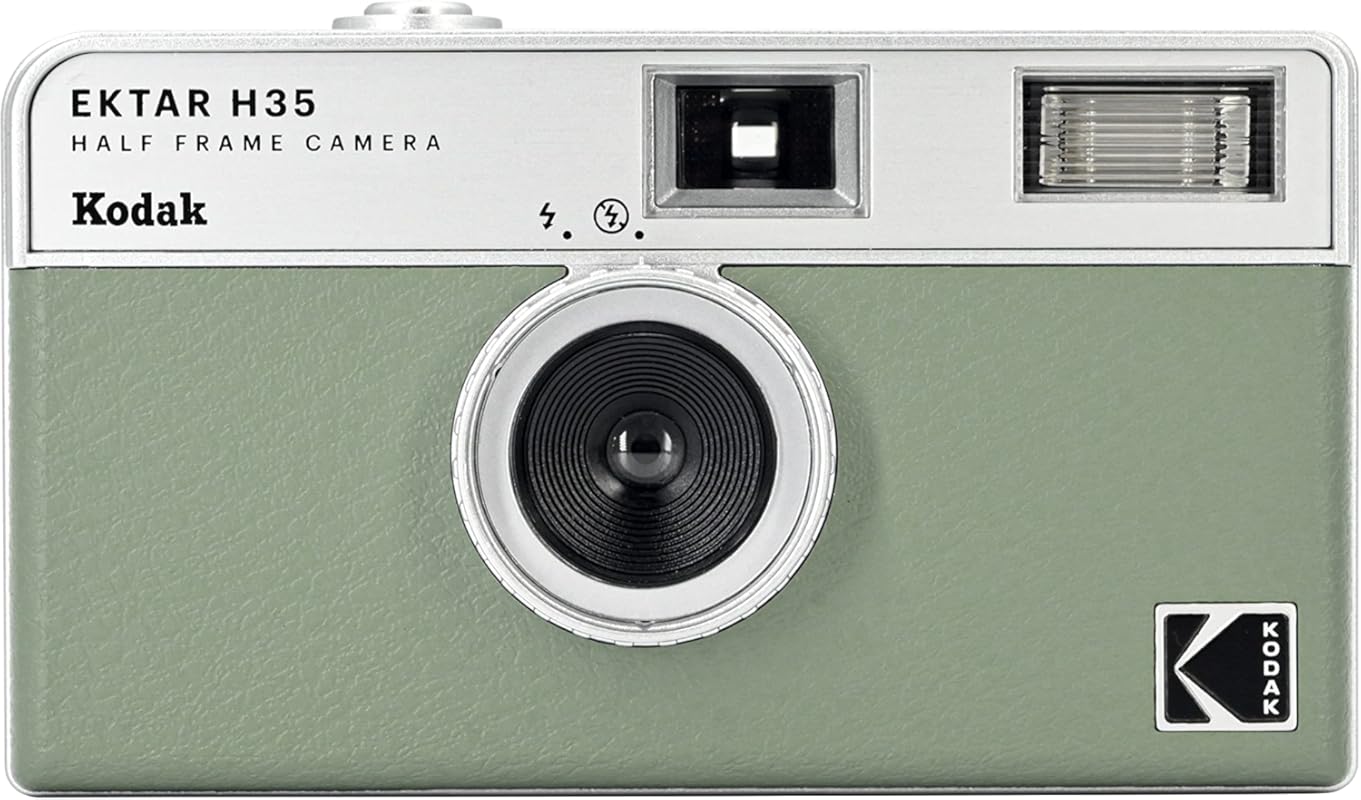 Kodak Ektar H35 Half‑Frame 35mm Film Camera – Focus‑Free, Reusable, Li