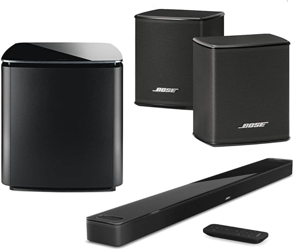Bose Smart Ultra Theater System with Dolby Atmos Soundbar, Bass Module