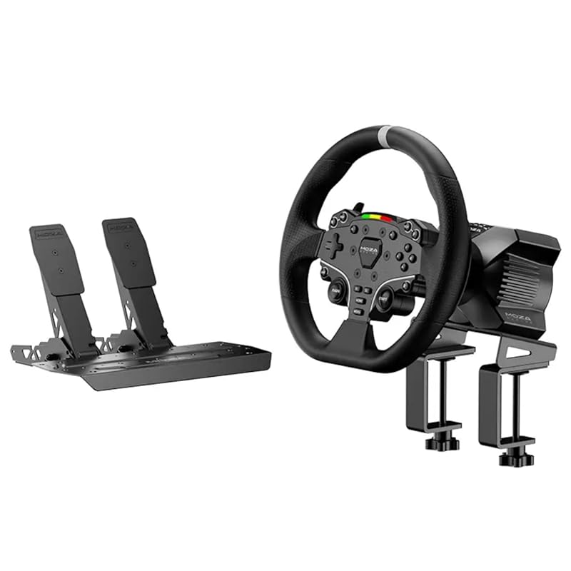 MOZA R3 Racing Wheel Bundle – 3.9Nm Direct‑Drive WheelBase, 11‑inch ES