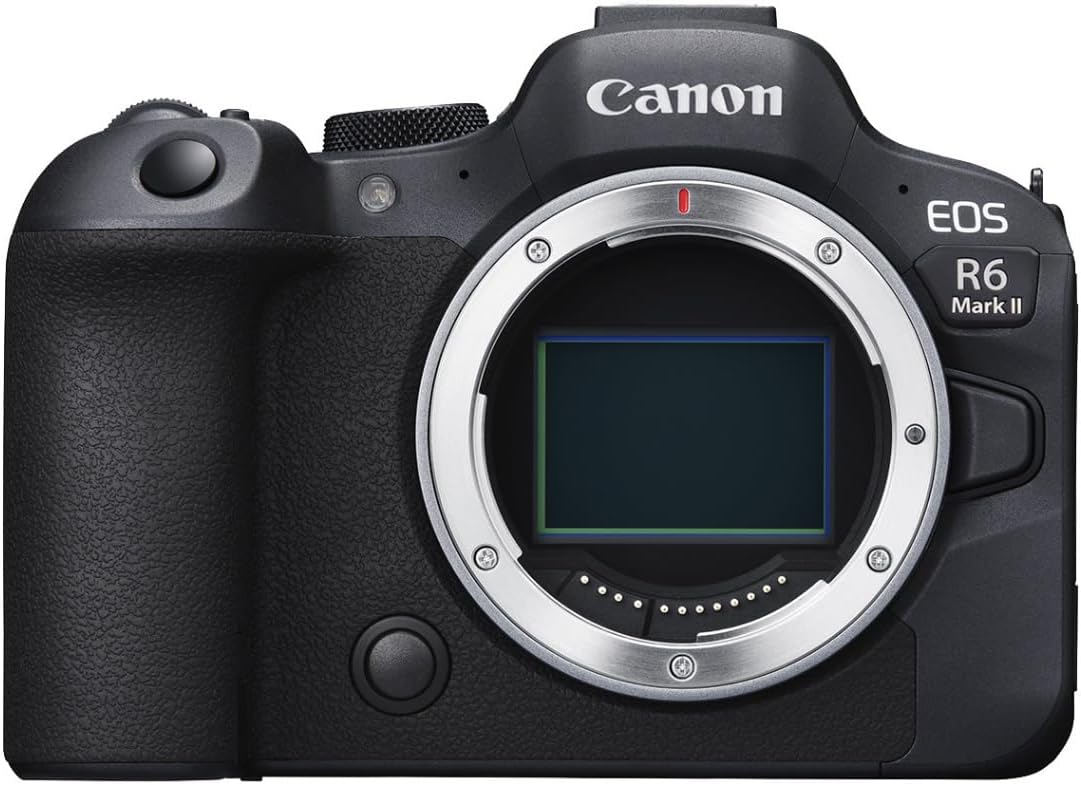 Canon EOS R6 Mark II Full‑Frame Camera – 24.2MP CMOS sensor, Body Only
