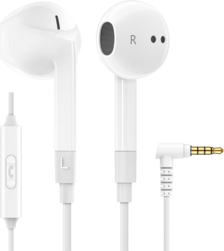 LUDOS FEROX Wired In‑Ear Earbuds with Mic, Noise Isolation, 3.5mm Jack
