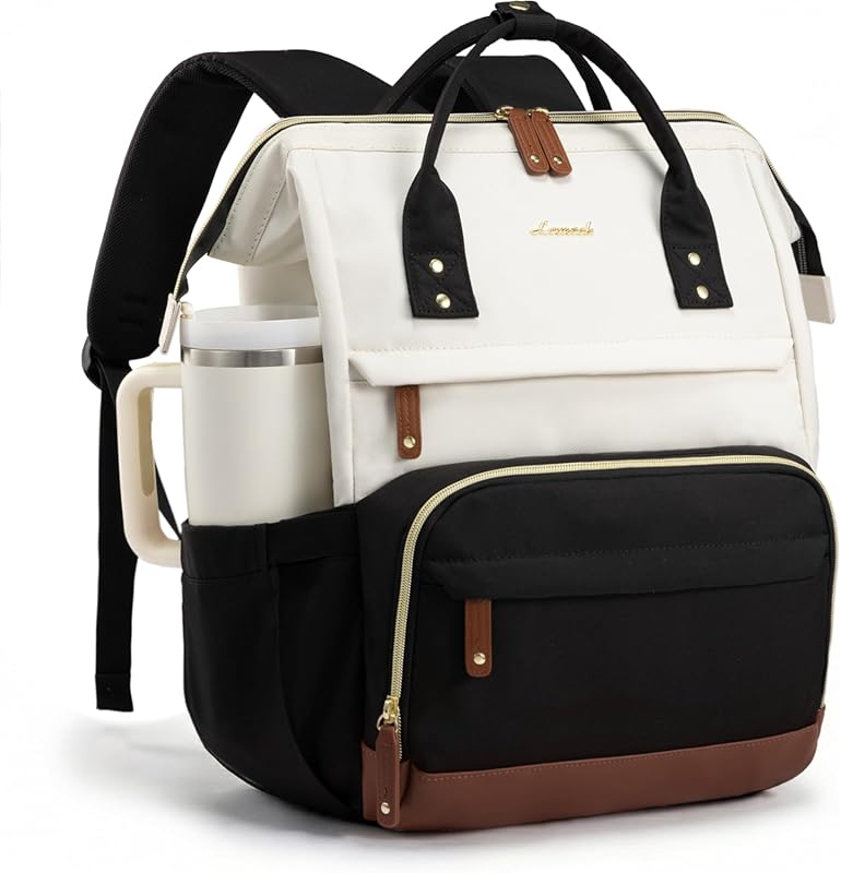 LOVEVOOK Women’s 15.6″ Waterproof Laptop Backpack, Large Capacity Work