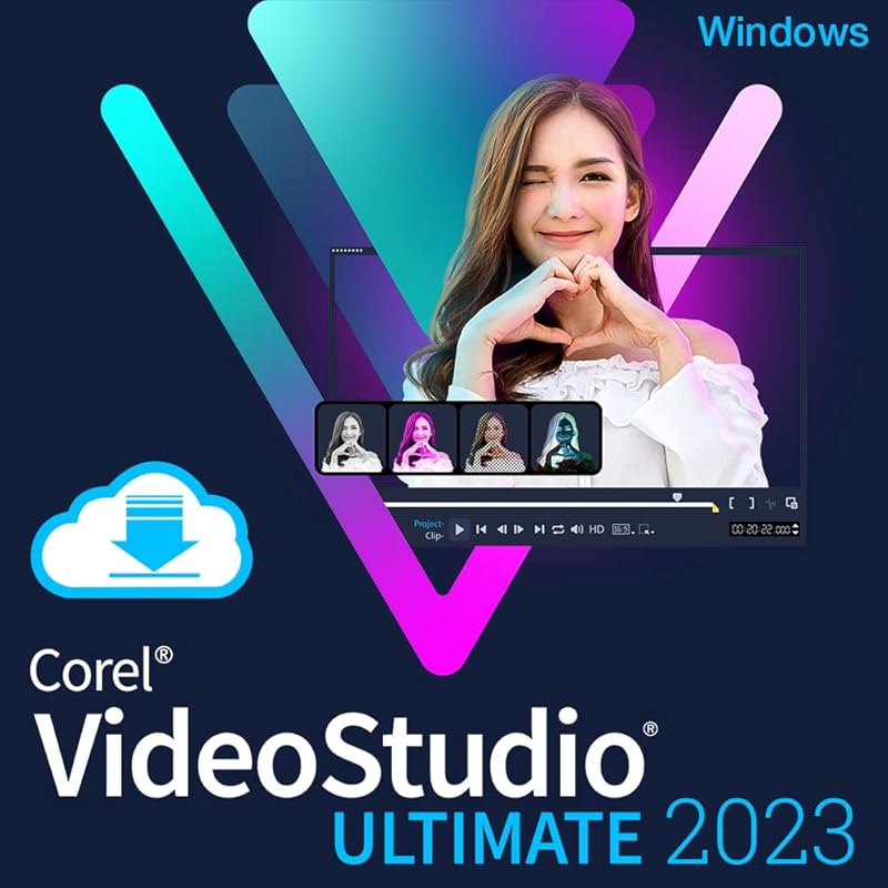 Corel VideoStudio Ultimate 2023 – Powerful PC Editing Software with Pr