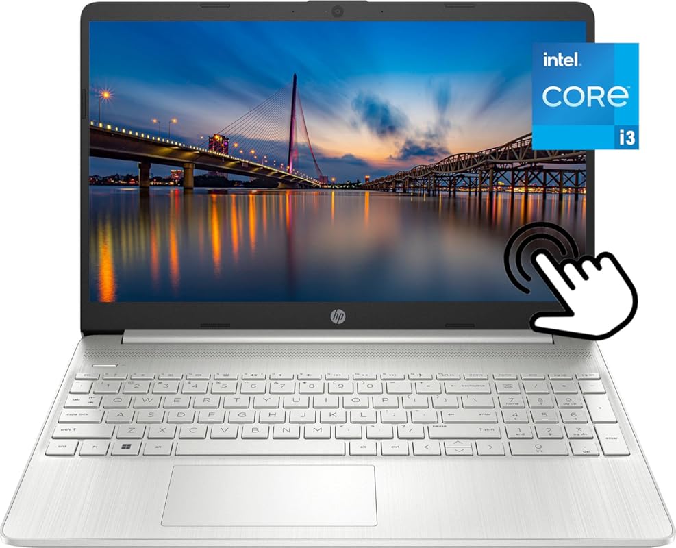 HP 15.6 Touchscreen Flagship Laptop, Intel i3‑1115G4 up to 4.1 GHz, 1