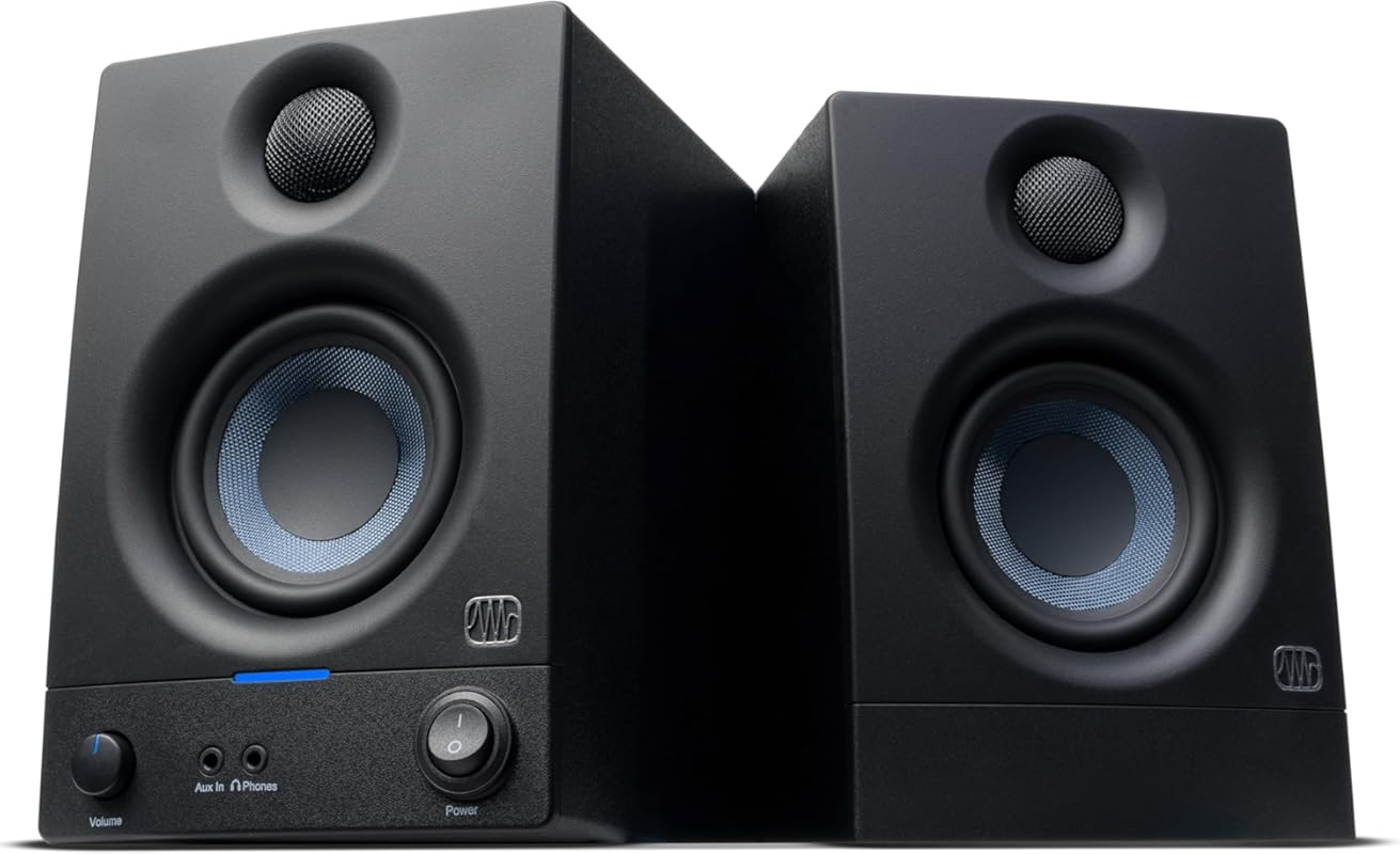 PreSonus Eris 3.5 Powered Studio Monitors – Accurate Near‑Field Audio,