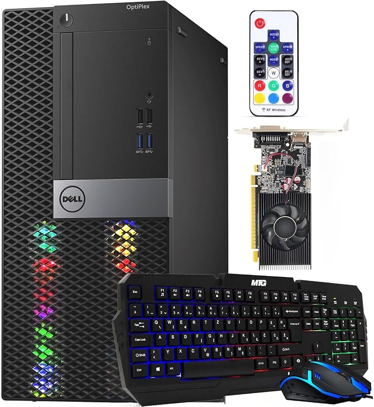 Dell RGB Gaming Tower – Intel Core i7 6th Gen, GTX 1050 Ti 4GB, 16GB R