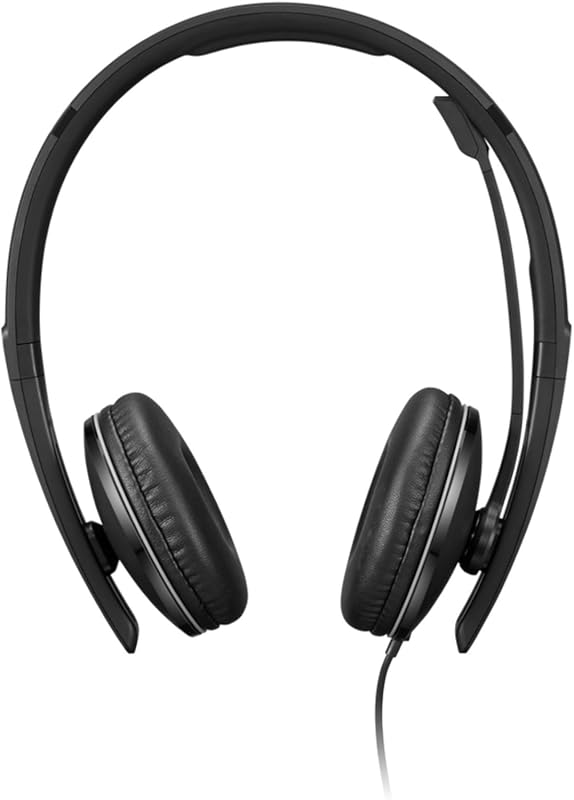 Lenovo Wired Business Headset with Active Noise Cancellation, USB‑C & USB‑A