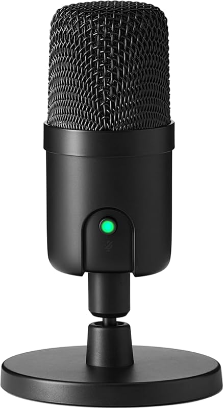Amazon Basics USB Condenser Microphone with Cardioid Pickup, Adjustabl