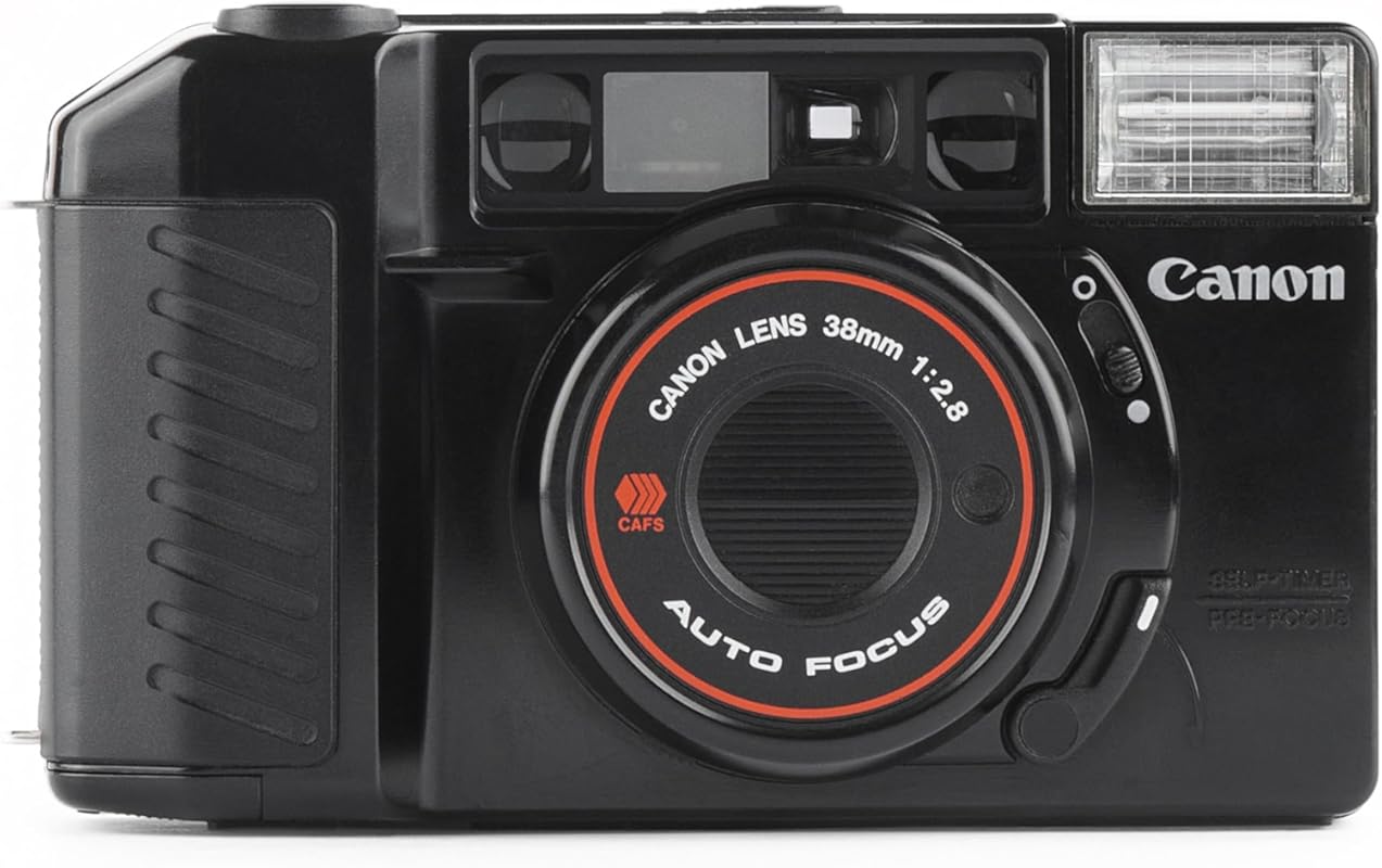 Canon Sure Shot 35mm Point‑and‑Shoot Film Camera with 38mm f/2.8 Lens