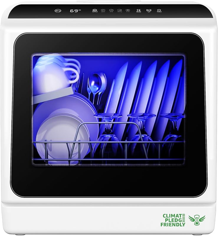 EUHOMY Countertop Dishwasher