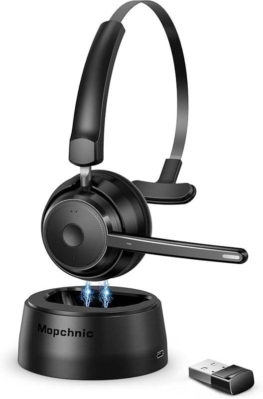 Mopchnic AI Noise‑Canceling Headset