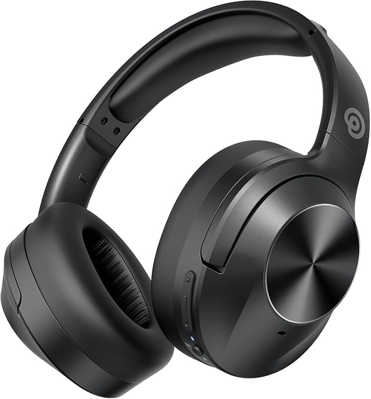 Pro‑Level Hybrid ANC Wireless Over‑Ear Headphones, HD Sound, Deep Bass