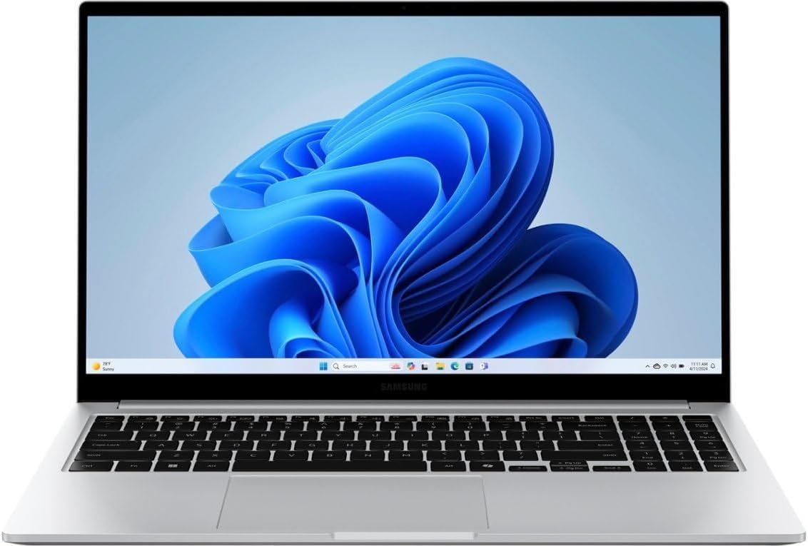 Samsung Galaxy Book4 2024 Business Laptop, 15.6