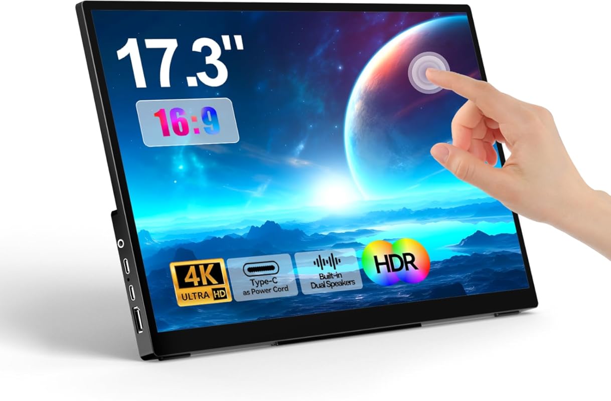Portable 4K Touch Monitor