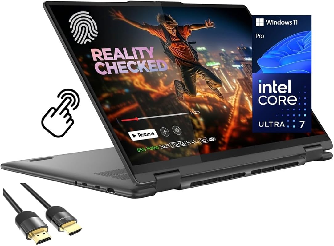 Lenovo Yoga 7i 2-in-1 Laptop – 16″ 2K Touchscreen, Intel Core Ultra 7 