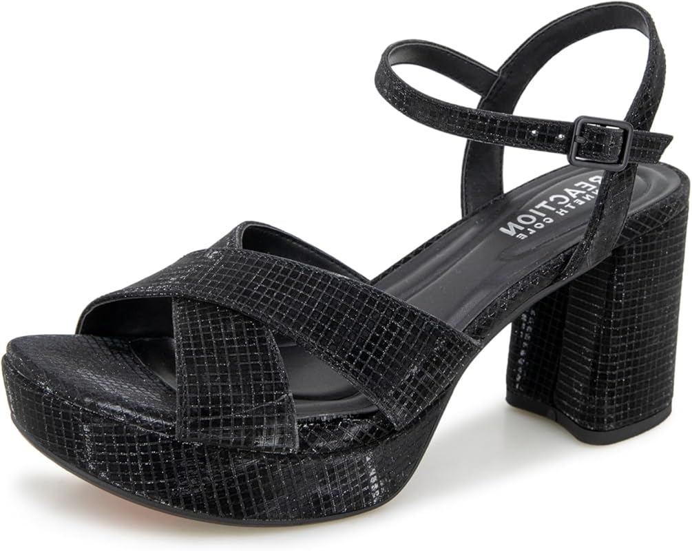 Kenneth Cole REACTION Women’s Reeva Platform Sandals – Stylish Chunky