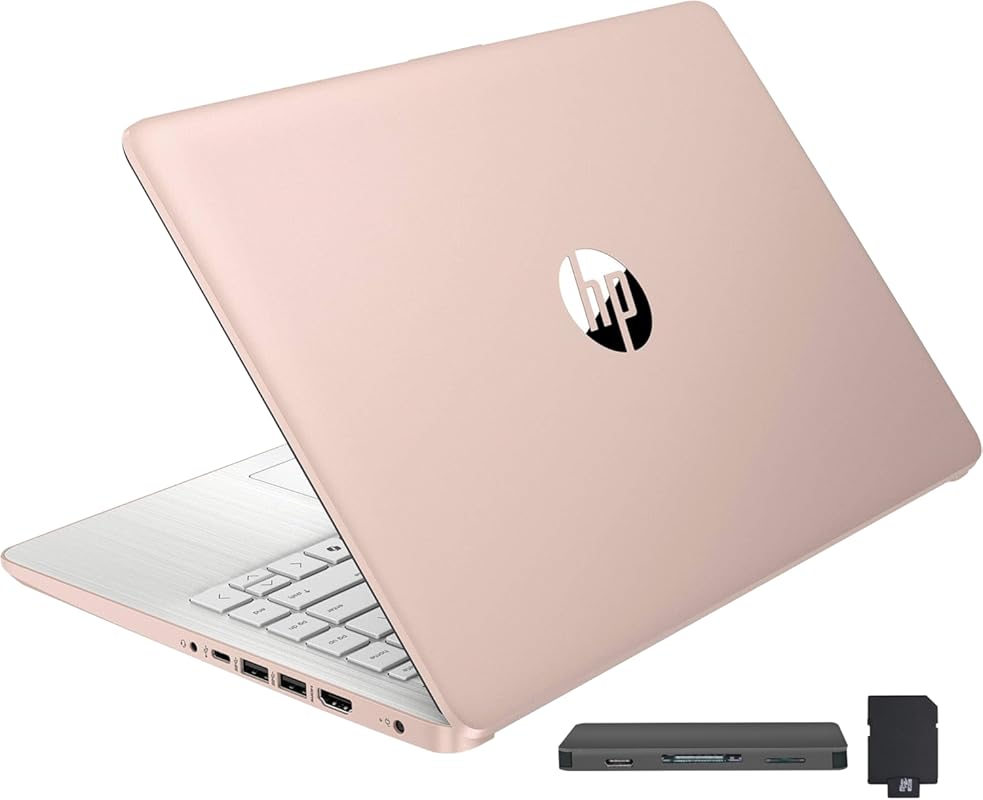 HP Stream 14‑Inch HD BrightView Laptop, Intel N150 Processor, 16 GB RAM, 416 GB Storage (128 GB eMMC + 288 GB Dock), Intel UHD Graphics, 720p Camera, Wi‑Fi, 1‑Year Office 365, Windows 11 S, Gold