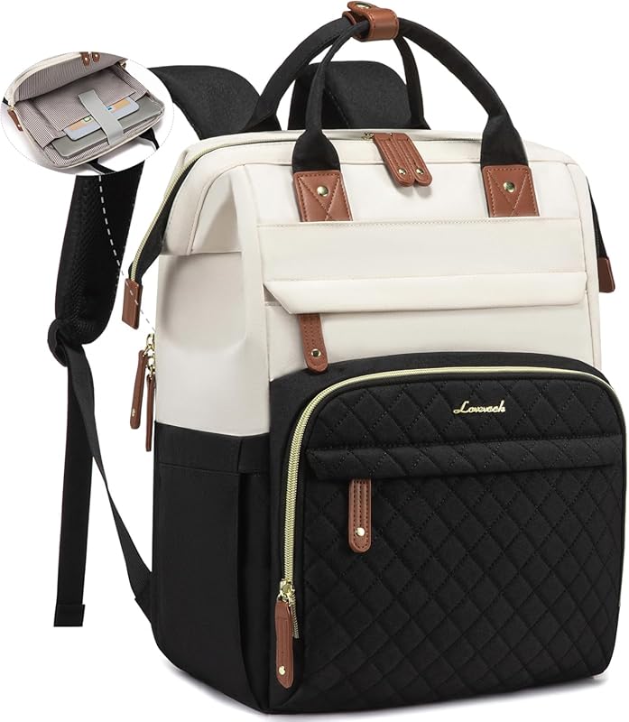LOVEVOOK Women’s 15.6″ Waterproof Laptop Backpack, Nurse/Teacher Work