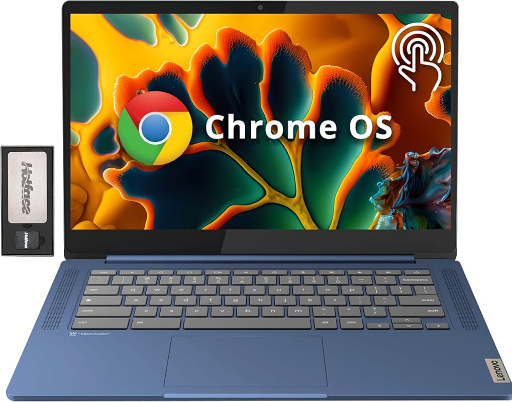 Lenovo IdeaPad Slim 3 Chromebook – 14” FHD IPS Touchscreen, MediaTek K