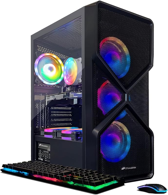 STGAubron Gaming PC Desktop – GeForce RTX 2060 Super 8GB, Intel Core i