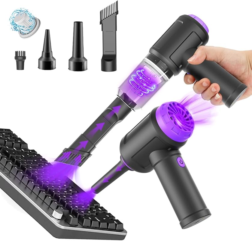 Meudeen 14500 Pa Mini Computer Vacuum Cleaner