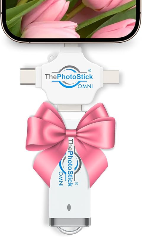 ThePhotoStick® Omni 32 GB USB Flash Drive with Automatic Photo & Video