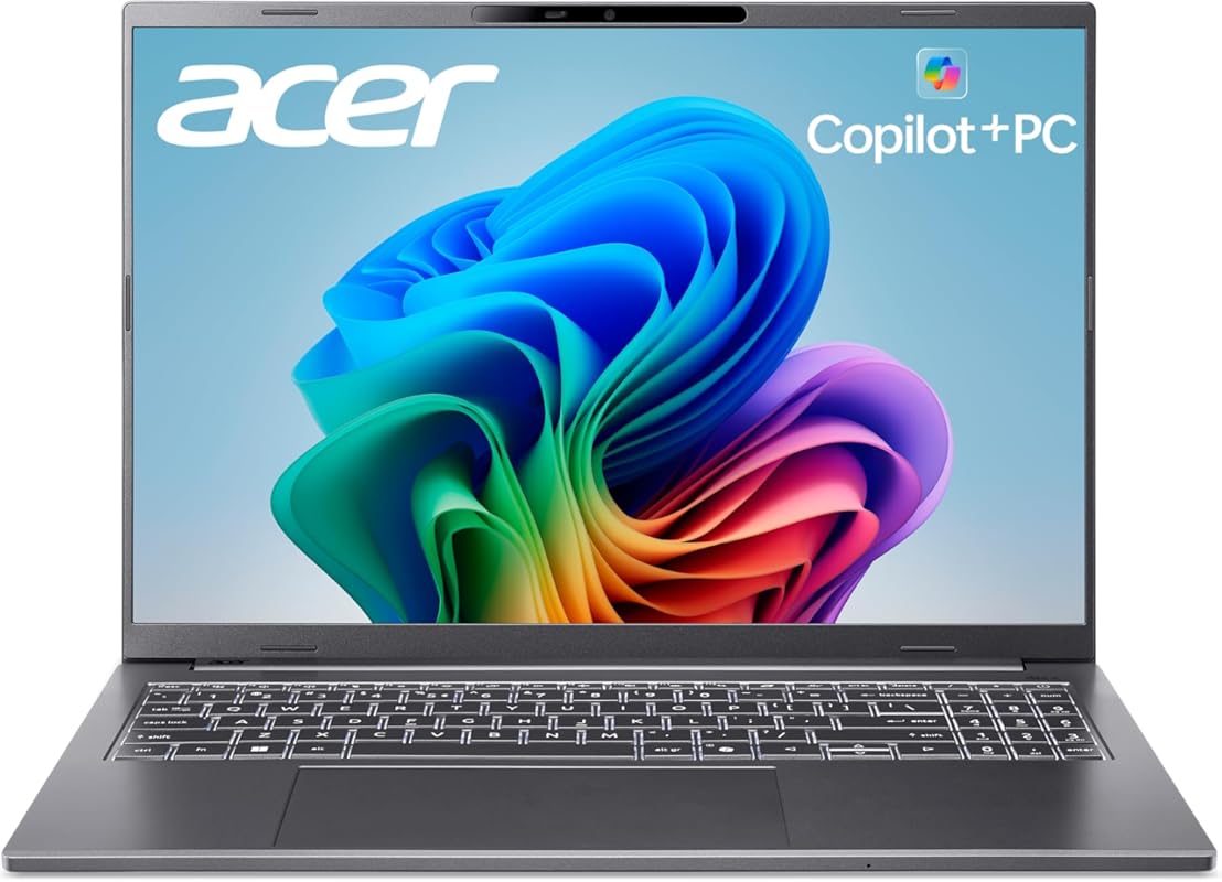 Acer Aspire 16 AI Copilot+ PC with 16” WUXGA 120 Hz multitouch display