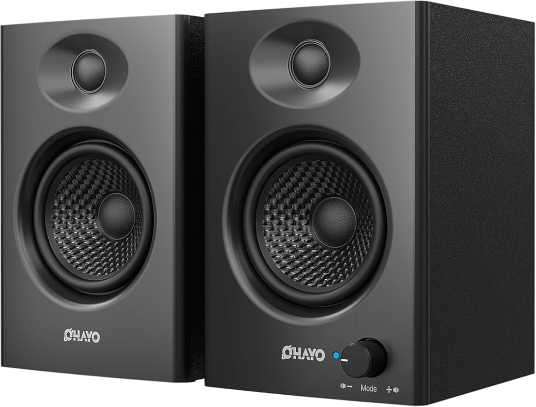 OHAYO 60W Active Bluetooth 5.3 Stereo 2.0 Computer Speakers – 3.5mm Au