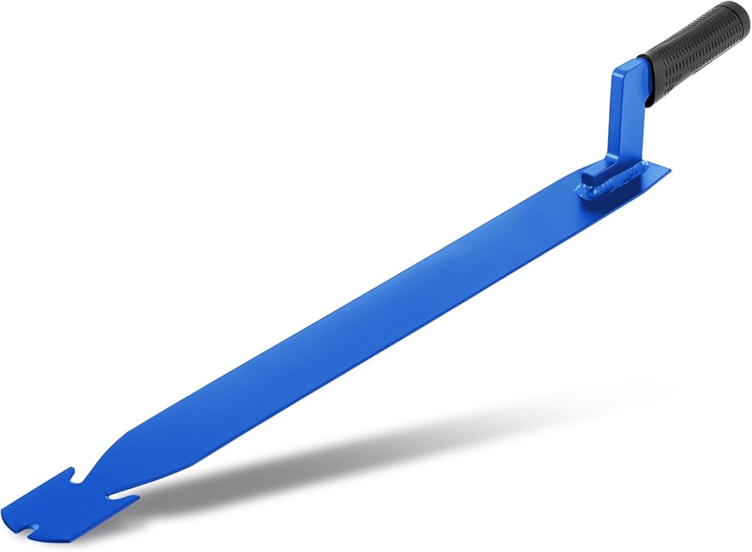Steel Shingle Slater Ripper – 23‑Inch Blue Roof Slate Puller & Nail Re