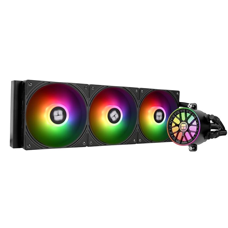 Thermalright Aqua Elite 360 V6 ARGB CPU Liquid Cooler – 360mm Radiator