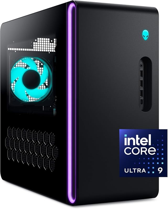 Alienware Aurora Gaming Desktop ACT1250 with Intel Core Ultra 9‑285, RTX 5080, 32GB DDR5, 1TB SSD