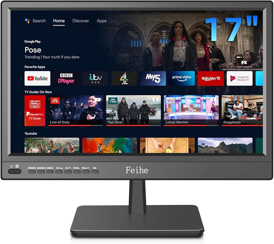 Feihe 17‑Inch Android Smart TV